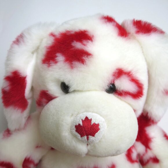 Rare Build A Bear Canadian Plush Dog - Picture 4 of 8